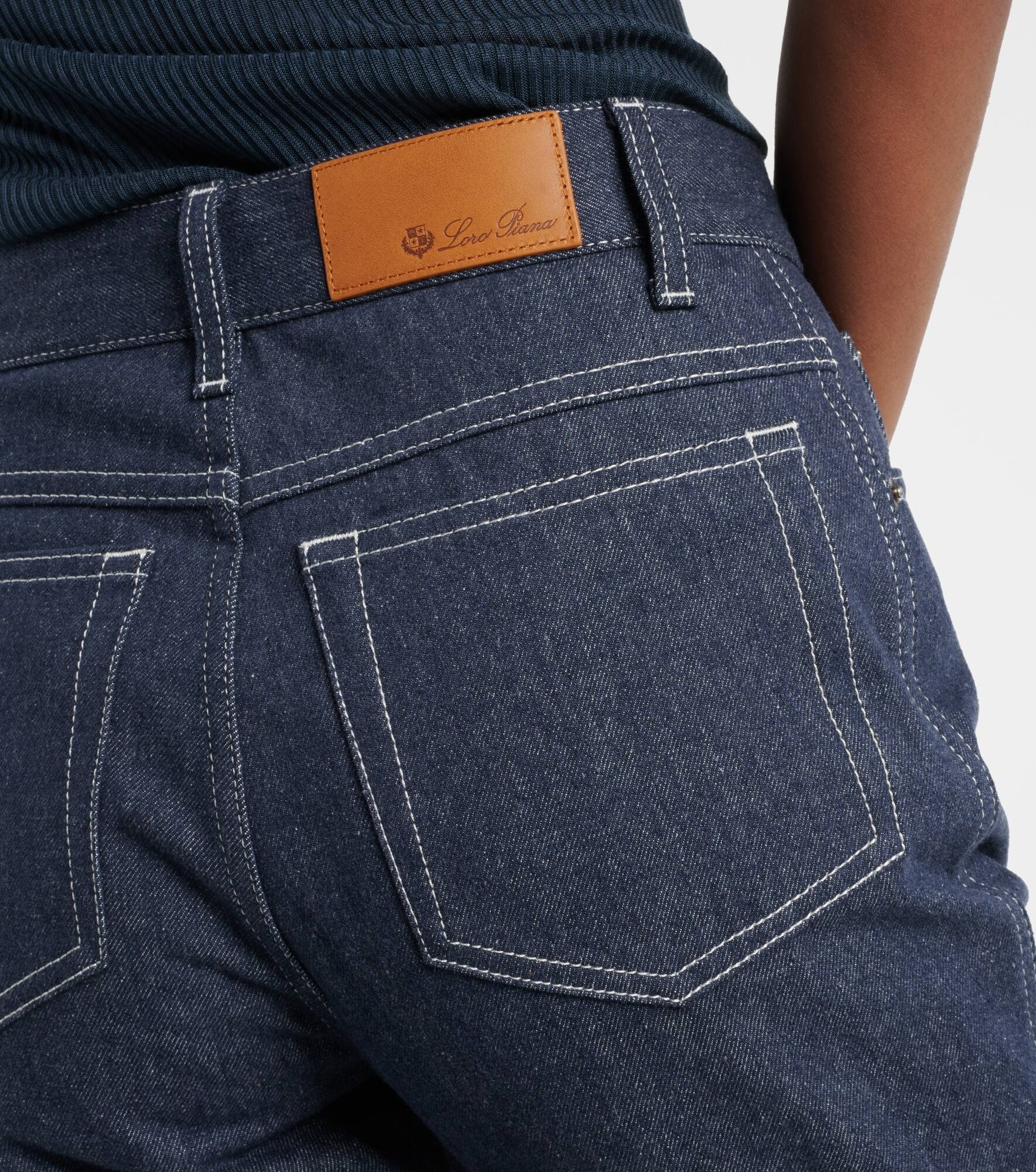 Nedar high-rise straight jeans - 6