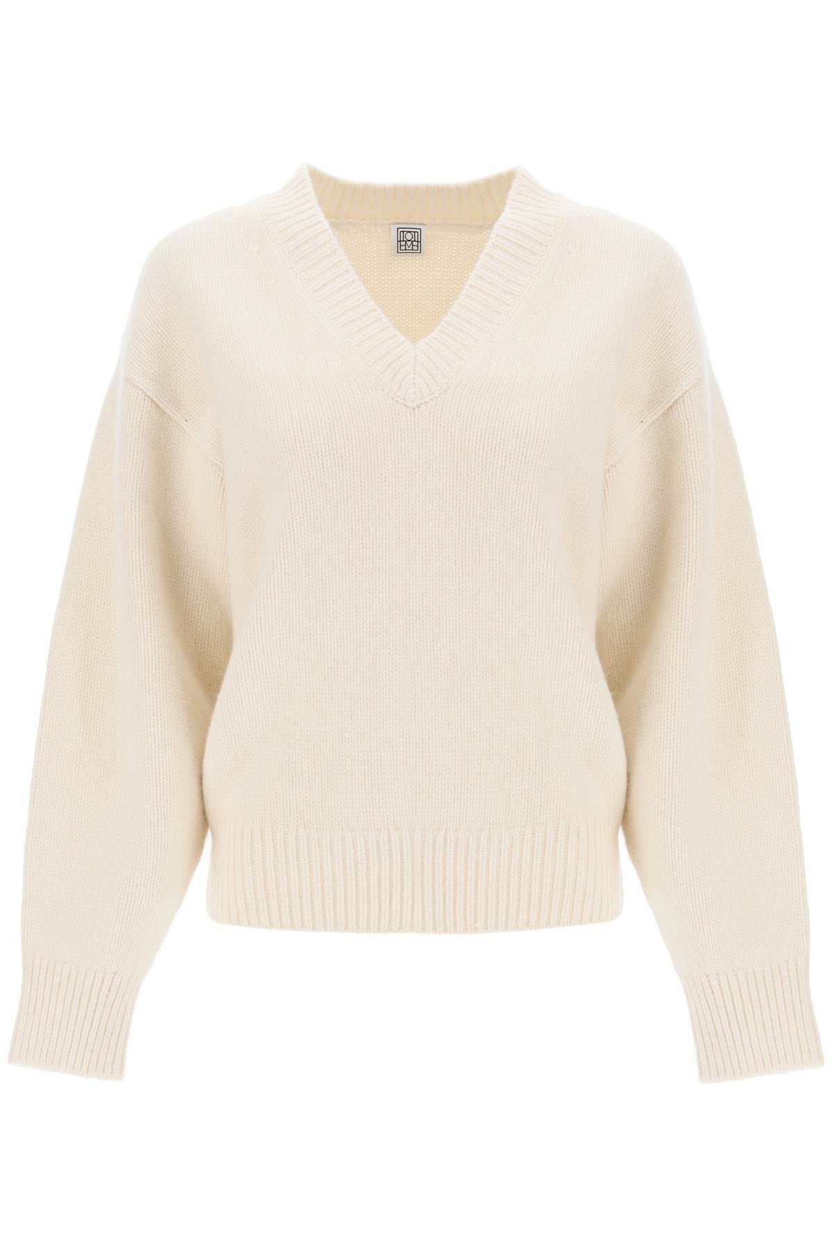 Toteme Wool And Cashmere Sweater Women - 1