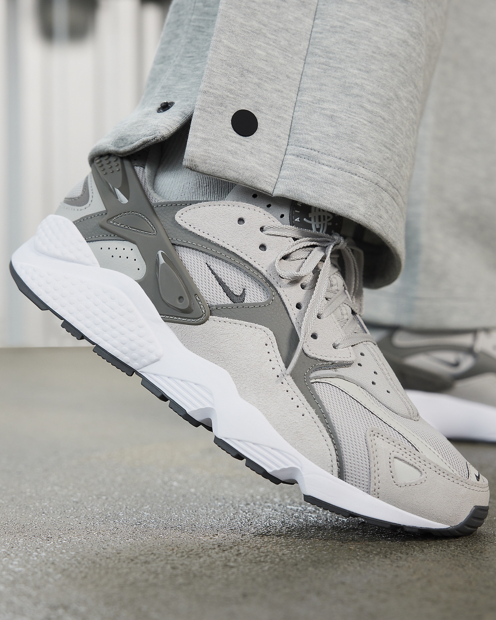 Men's Sneakers Air Huarache Mens Wolf Grey Nike Nike Men's