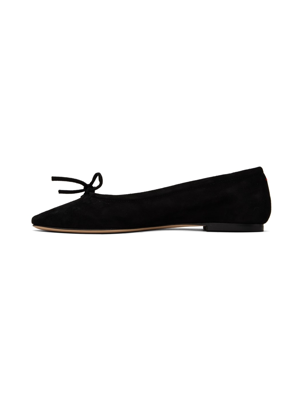 Black Delfina Ballerina Flats - 3