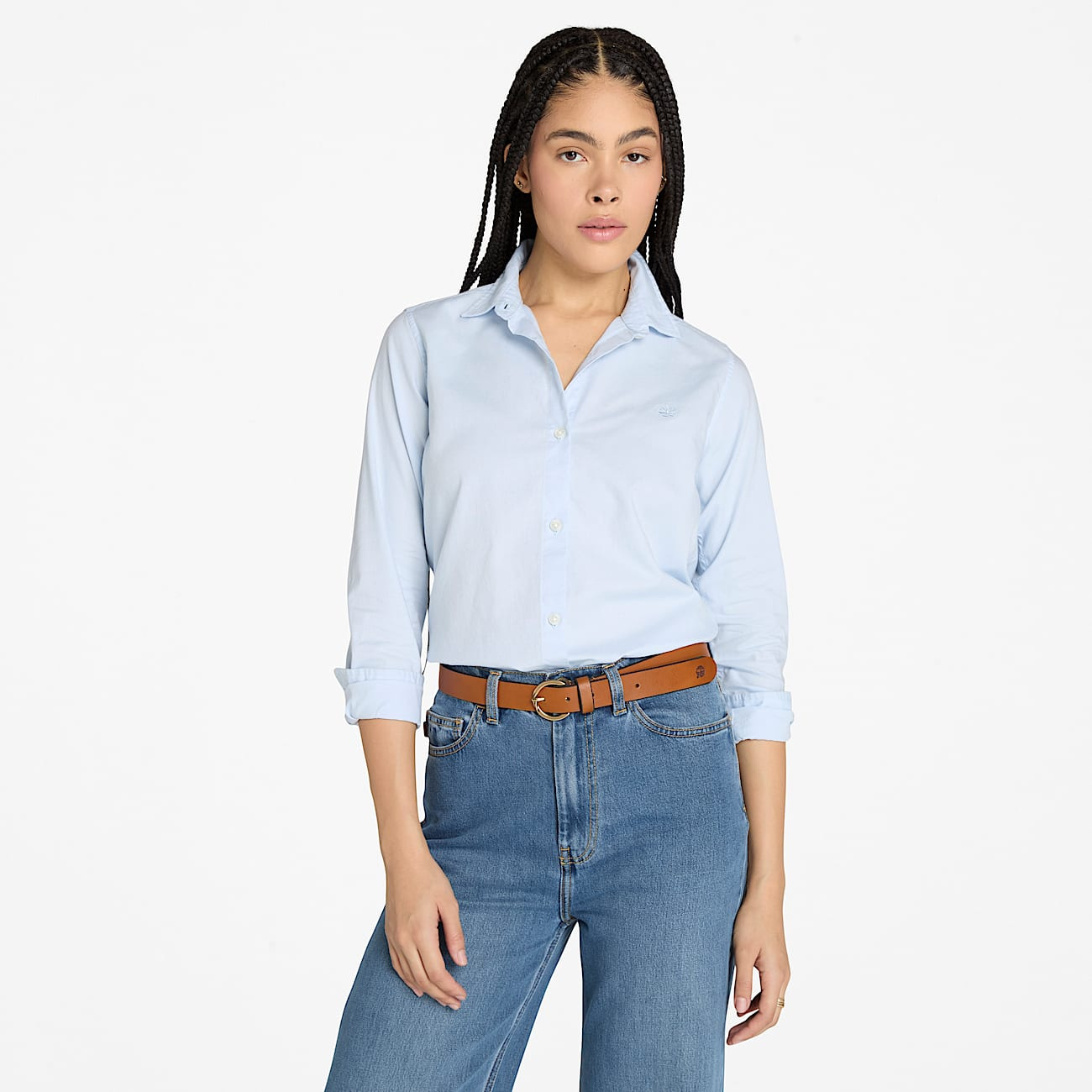 Women's Timberland® Oxford Long-Sleeve Shirt - 2