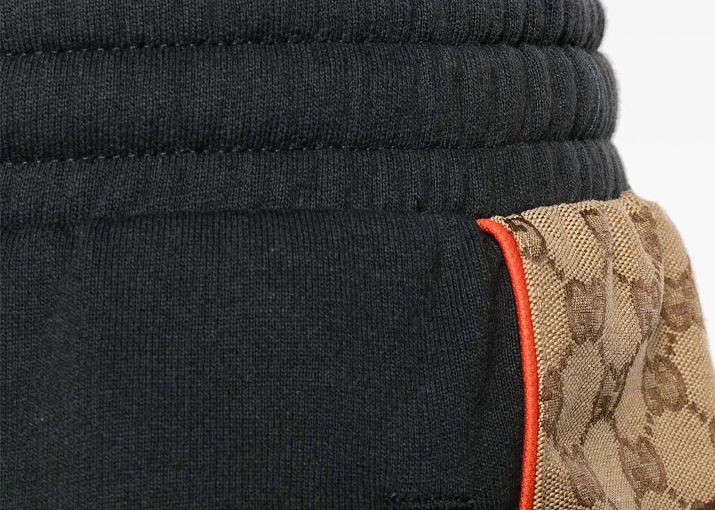 Gucci GG Insert Jogging Shorts Black - 2