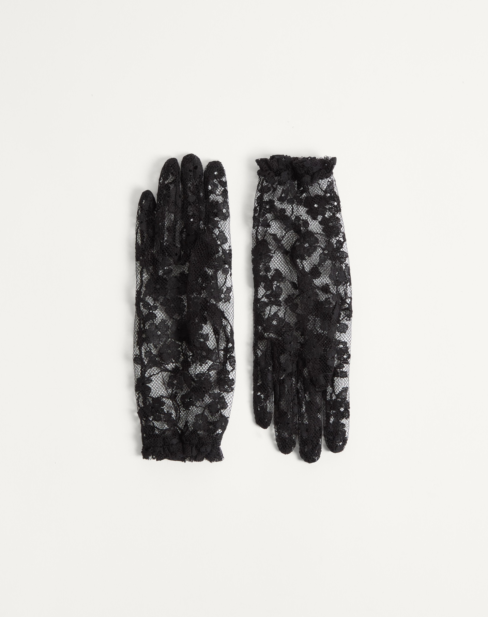 VLOGO SIGNATURE LACE GLOVES - 4
