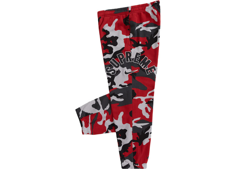 Supreme Supreme Nike Arc Sweatpant Red Camo outlook