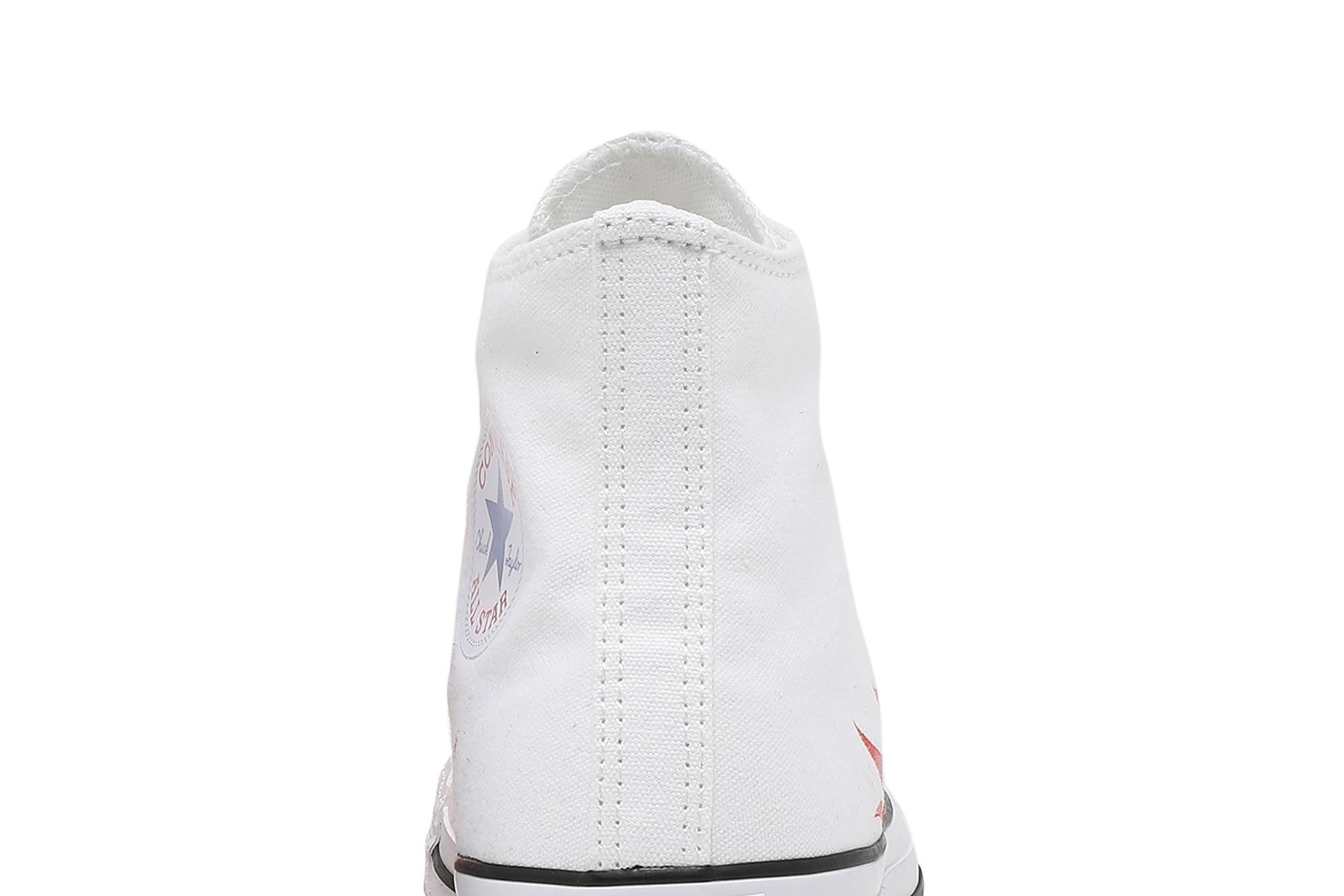 Chuck Taylor All Star High 'Archive Print - White Flame' - 7