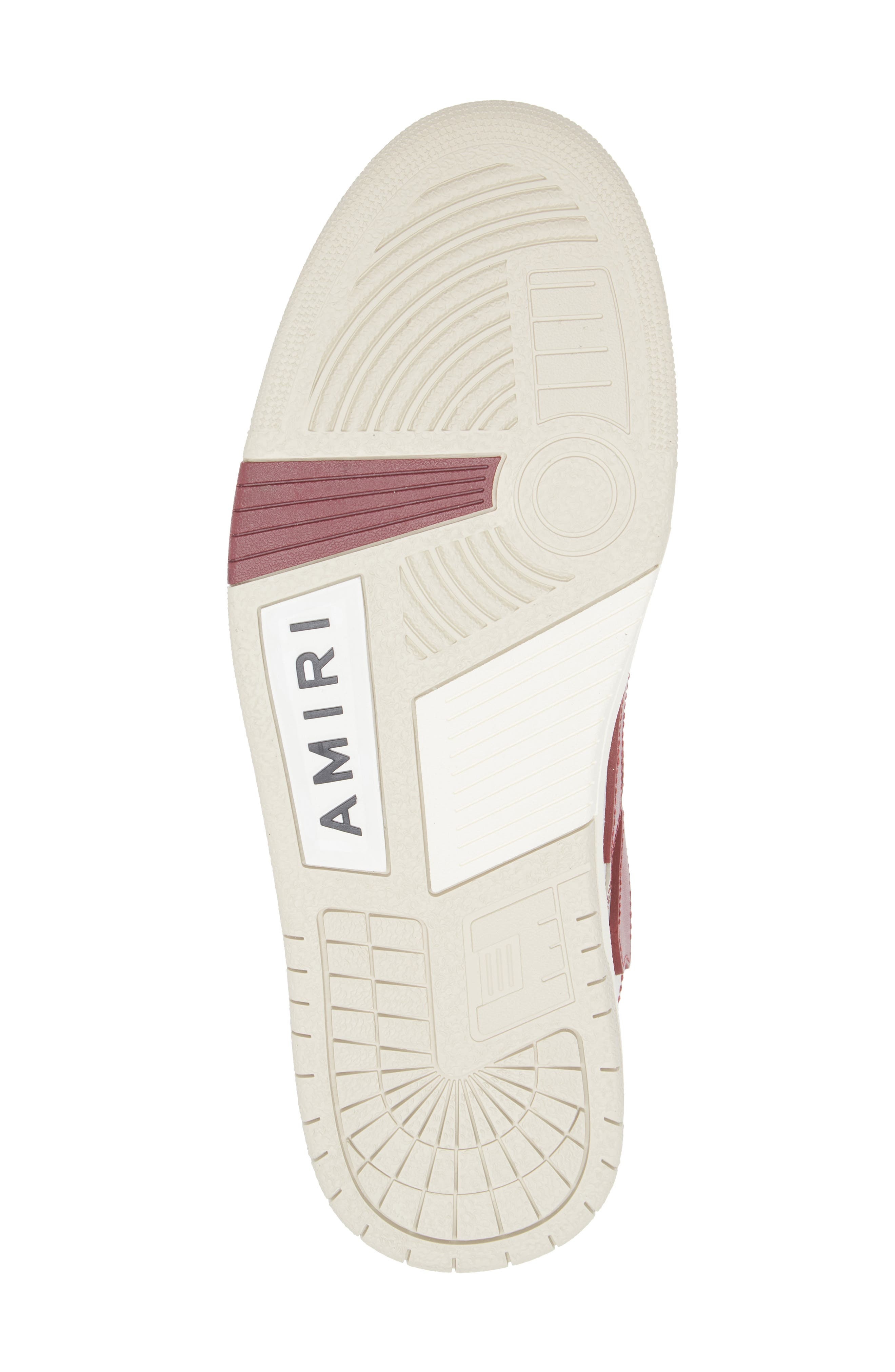 AMIRI Varsity Skel Sneaker in Deep Red at Nordstrom - 6