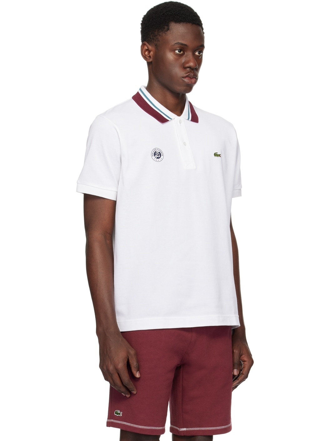 White Roland Garros Edition Polo - 2