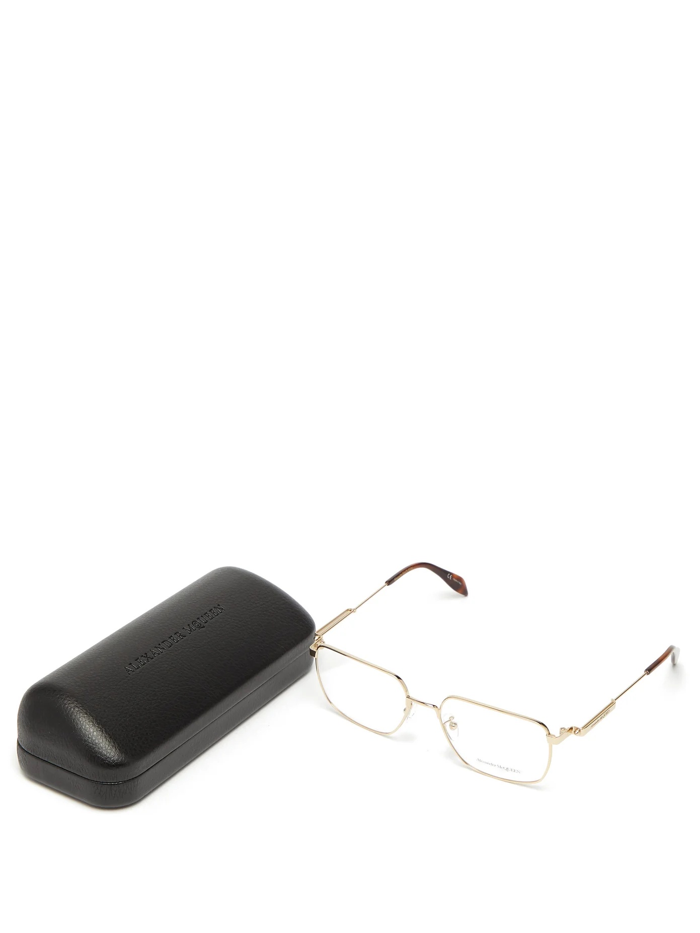 D-frame metal and tortoiseshell-acetate glasses - 5