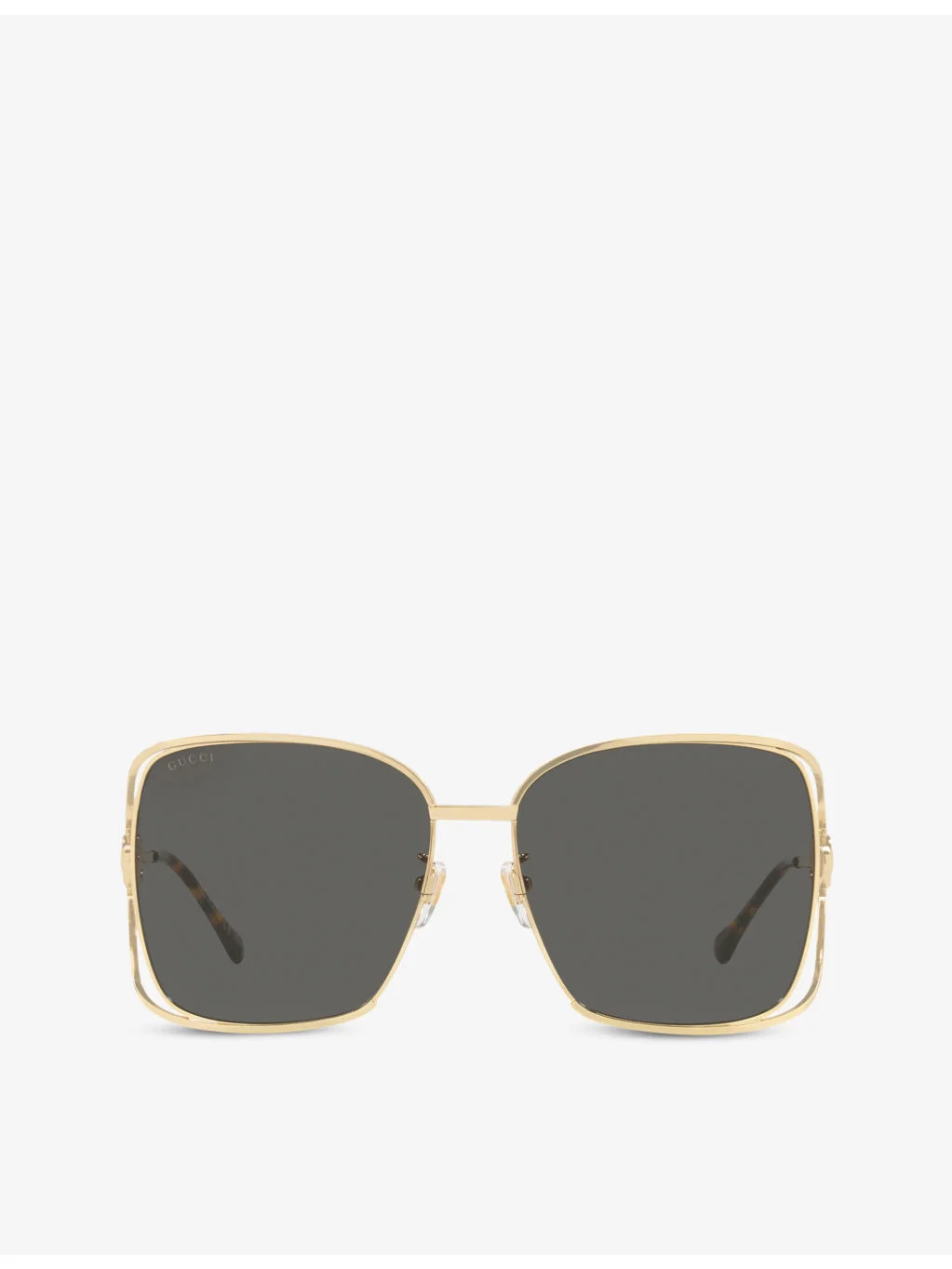 GG1020S square-frame metal sunglasses - 1