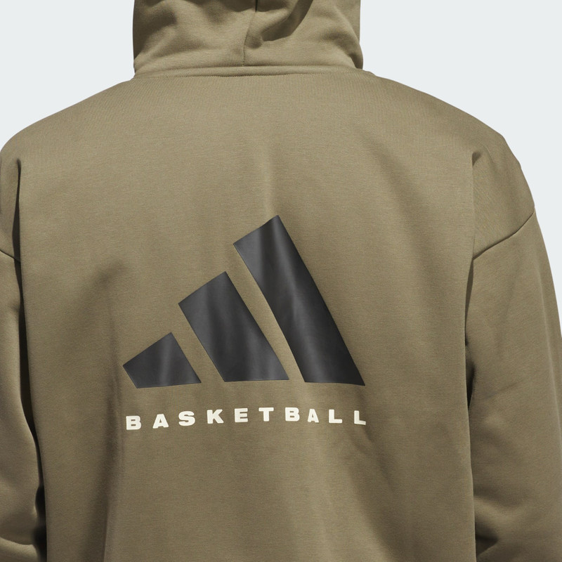 adidas Basketball Full-Zip Hoodie (Gender Neutral) 6