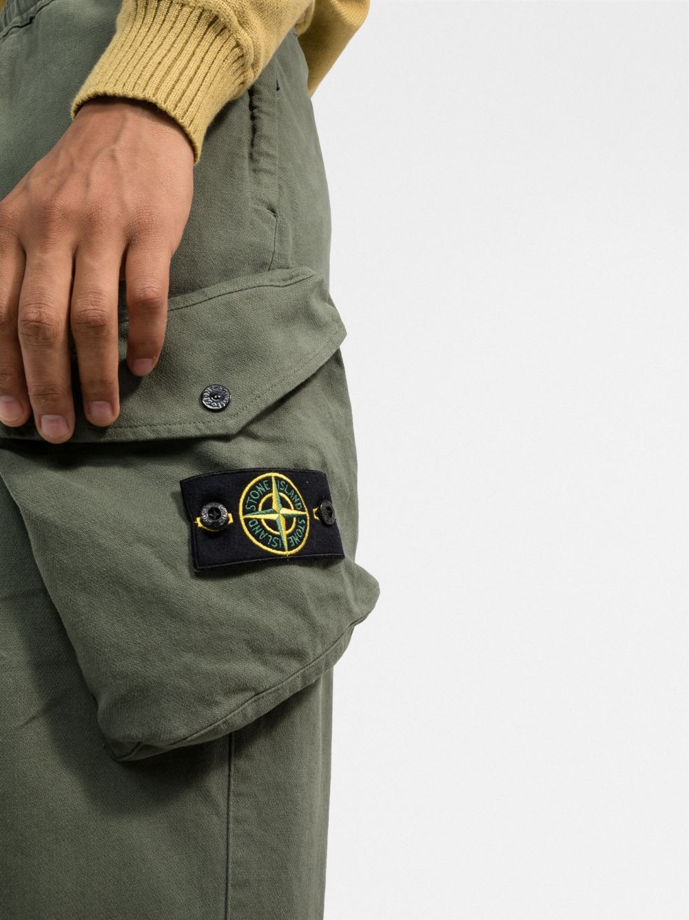 compass badge track pants - 5