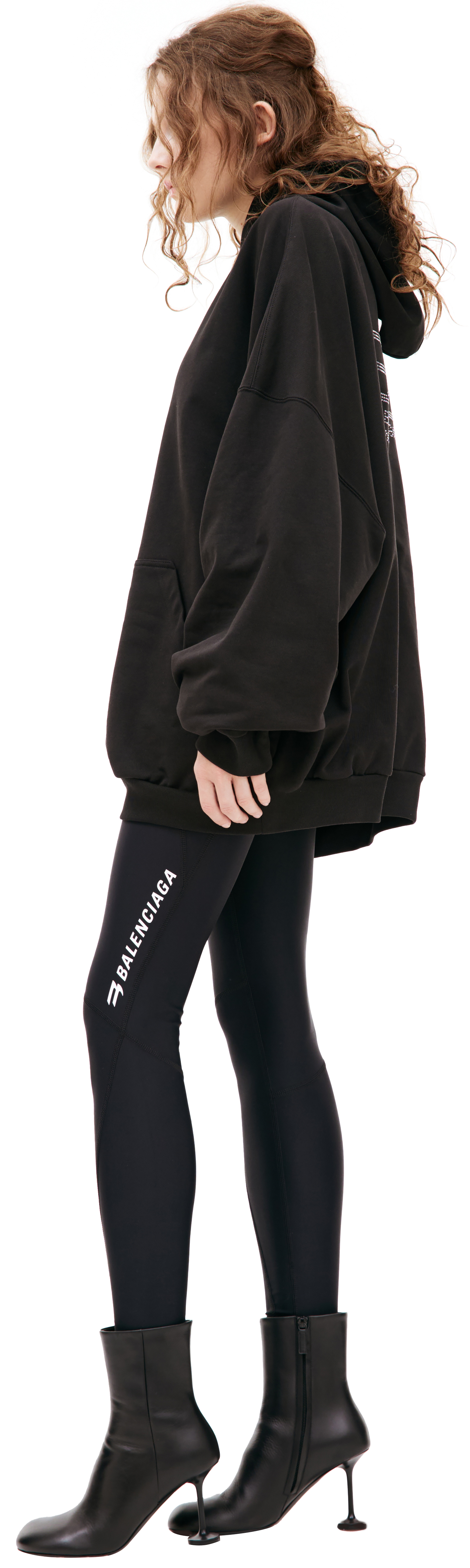 HOODIE WITH RHINESTONES - 2