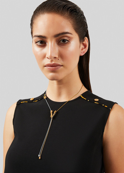 VERSACE Virtus Bolo Necklace outlook