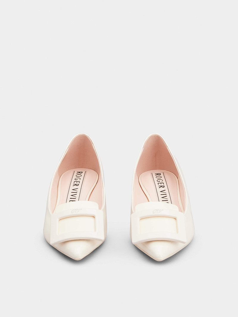 Gommettine Lacquered Buckle Ballerinas in Patent Leather 7