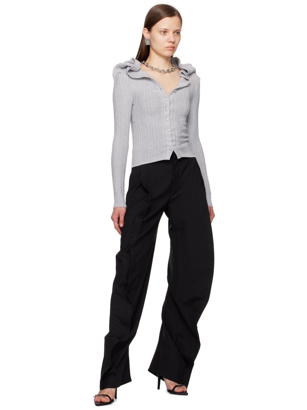 Black Banana Trousers - 4