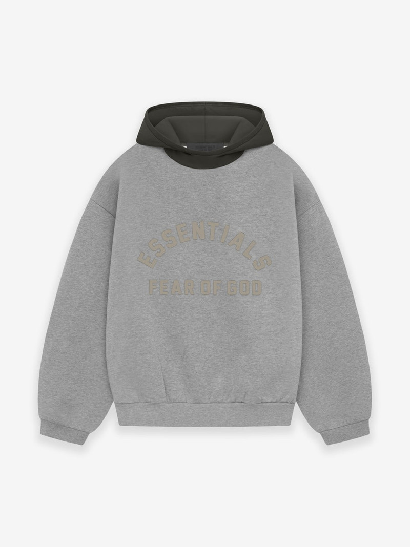 Nylon Fleece Hoodie - 1