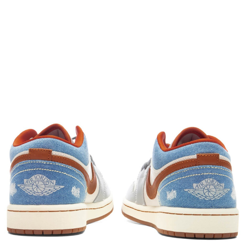 Jordan Air Jordan 1 Low "Phantom/Denim" sneakers outlook