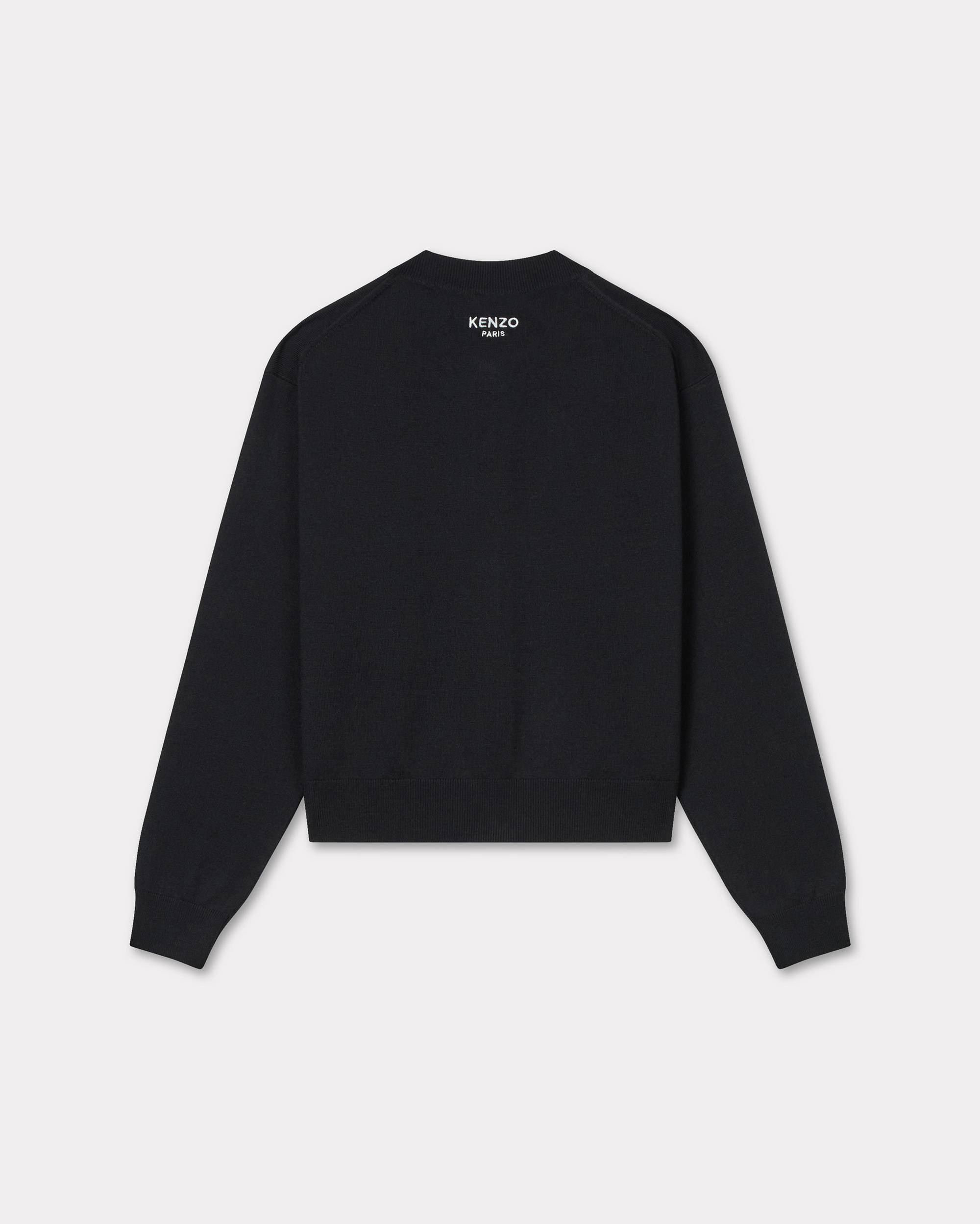 'KENZO Pop' embroidered cotton cardigan - 2
