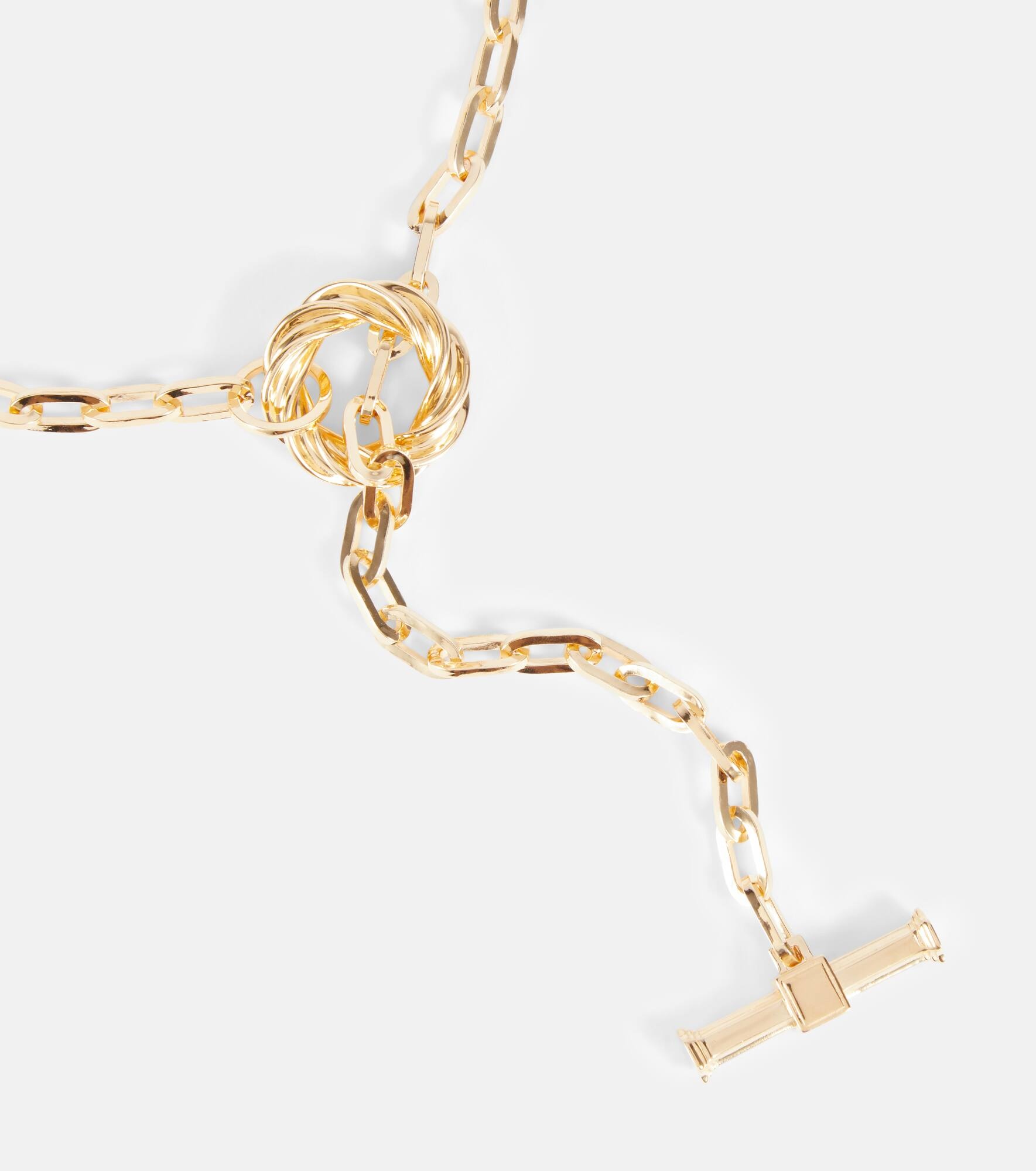 Gold-plated chain necklace - 2