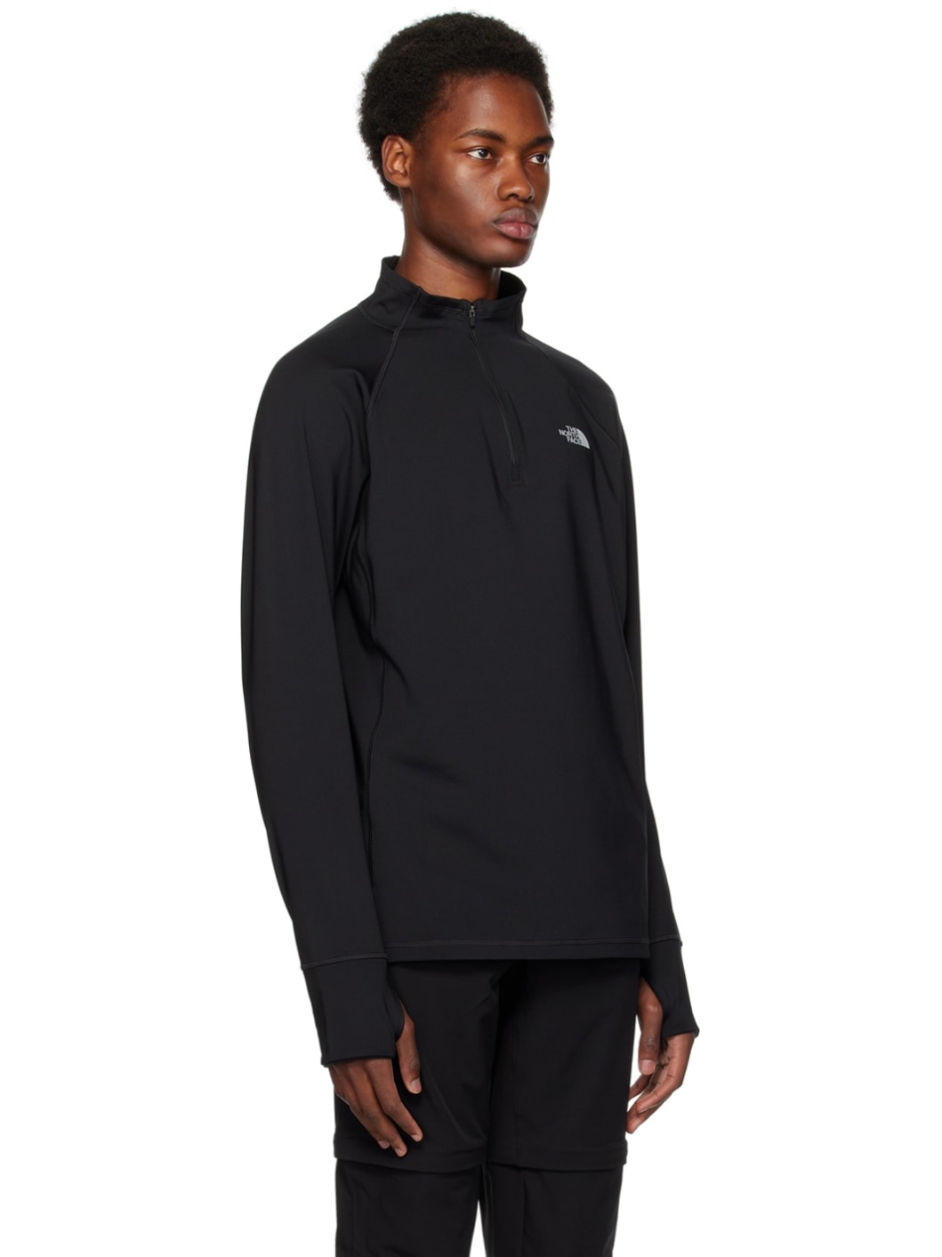 Black Winter Warm Sweater - 2