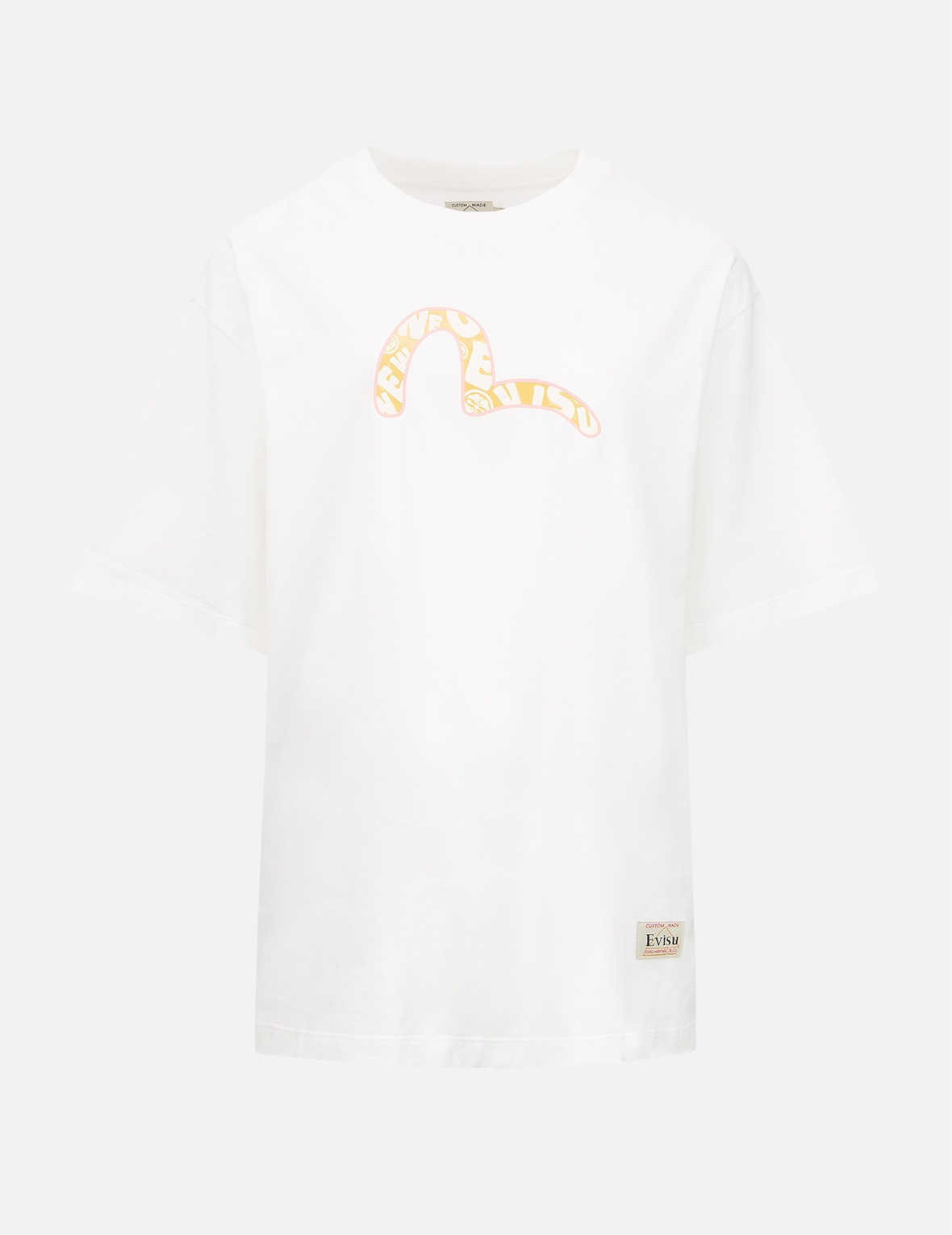 FORTUNE-CAT HIDE-AND-SEEK PRINT OVERSIZED T-SHIRT - 2