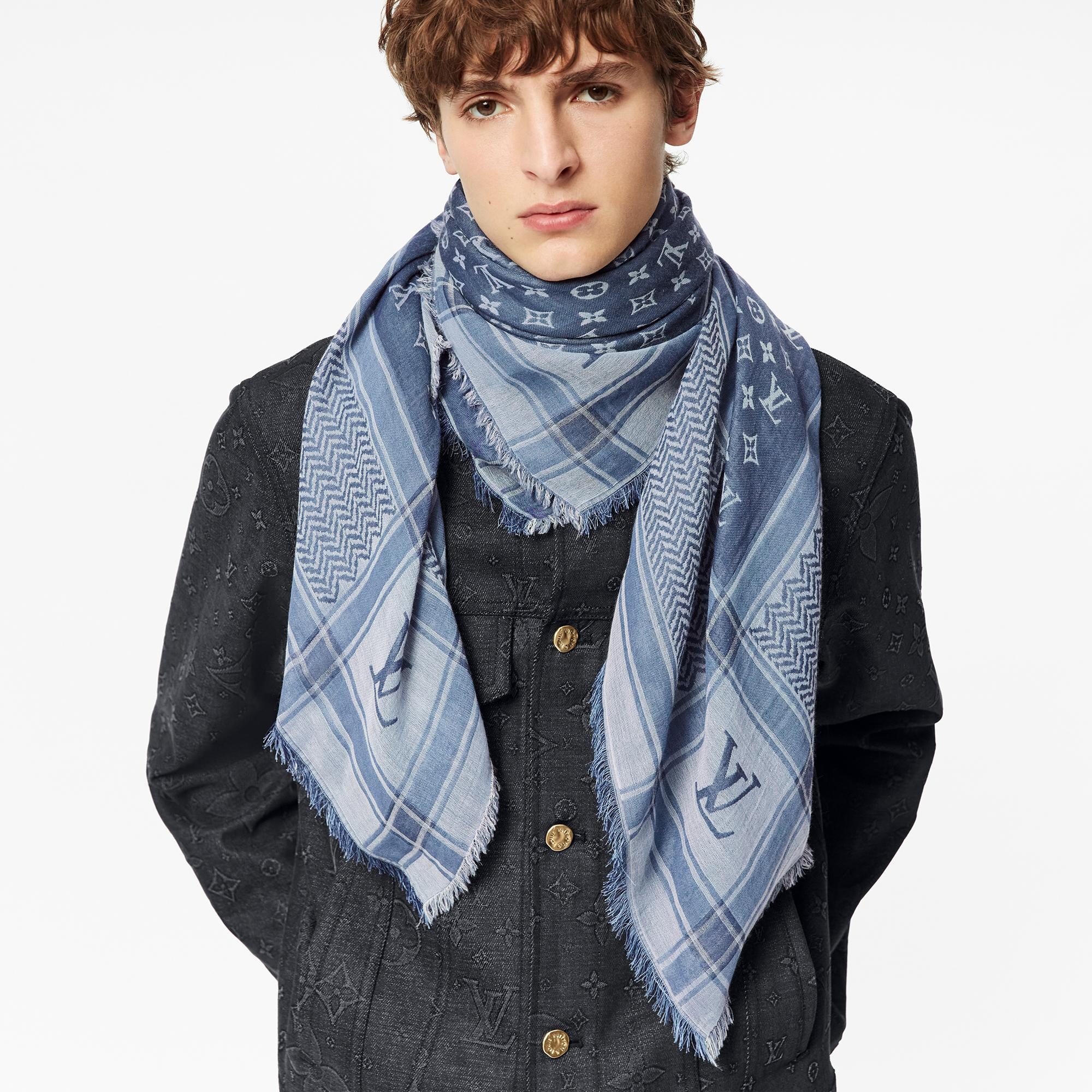 Monogram Keffieh Stole - 2