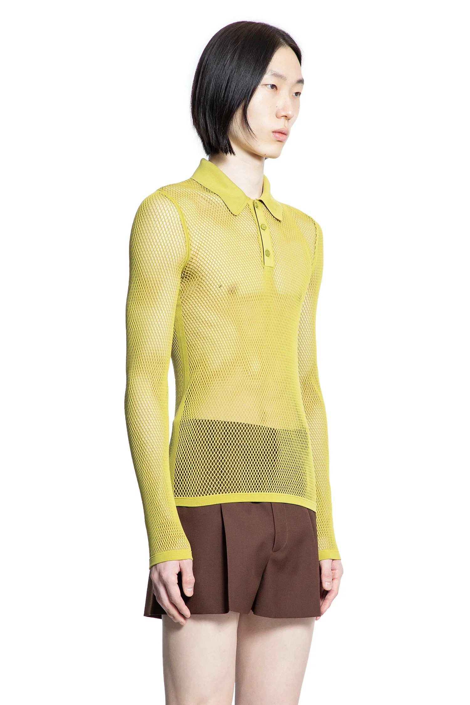 Technical-Mesh-Polo-Top - 2