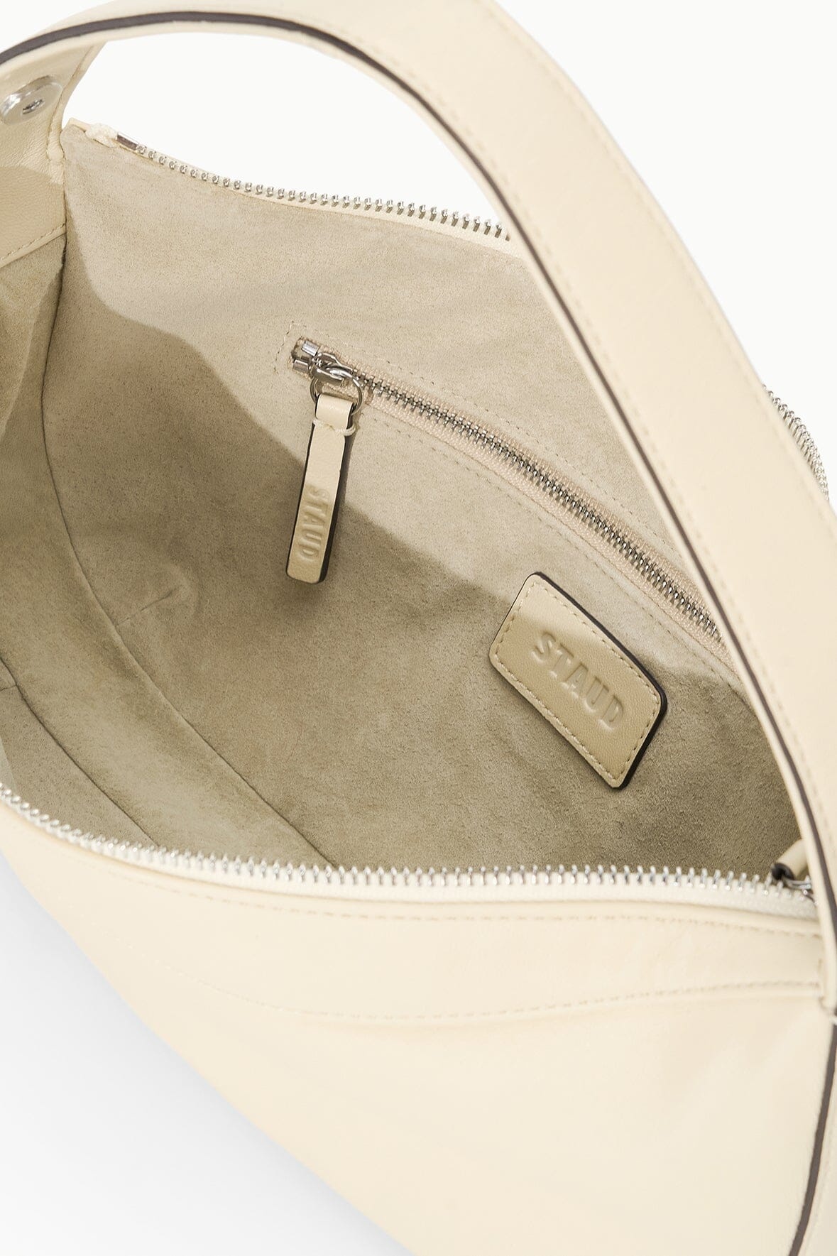 STAUD DEMY SHOULDER BAG CREAM - 9