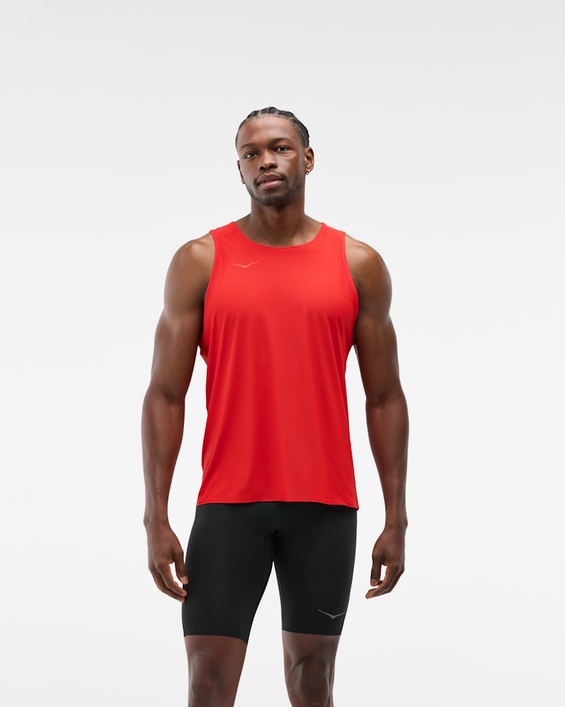 Men's Airolite Tank 2.0 Top in Vermillion 1