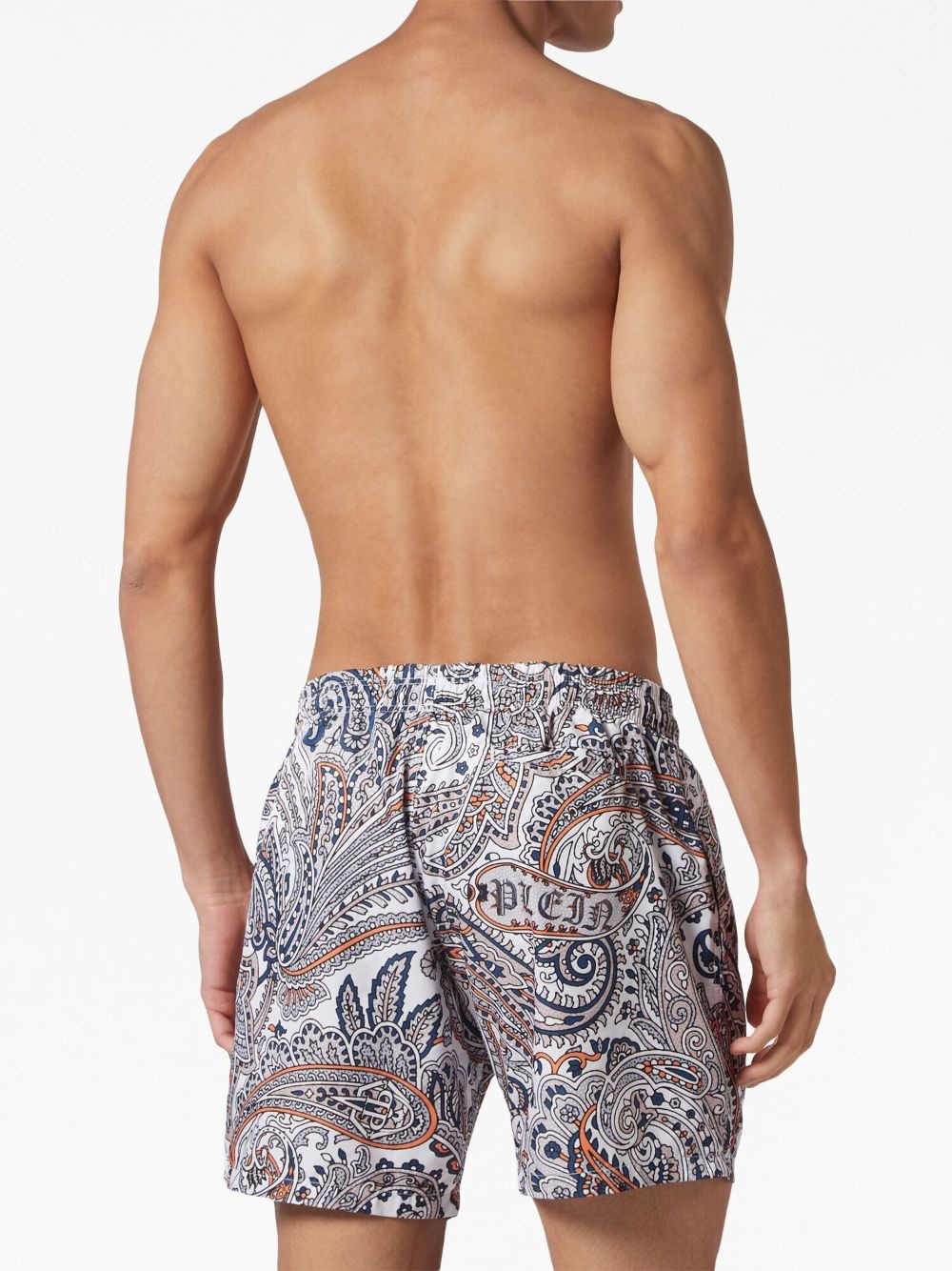paisley-print swim shorts - 4