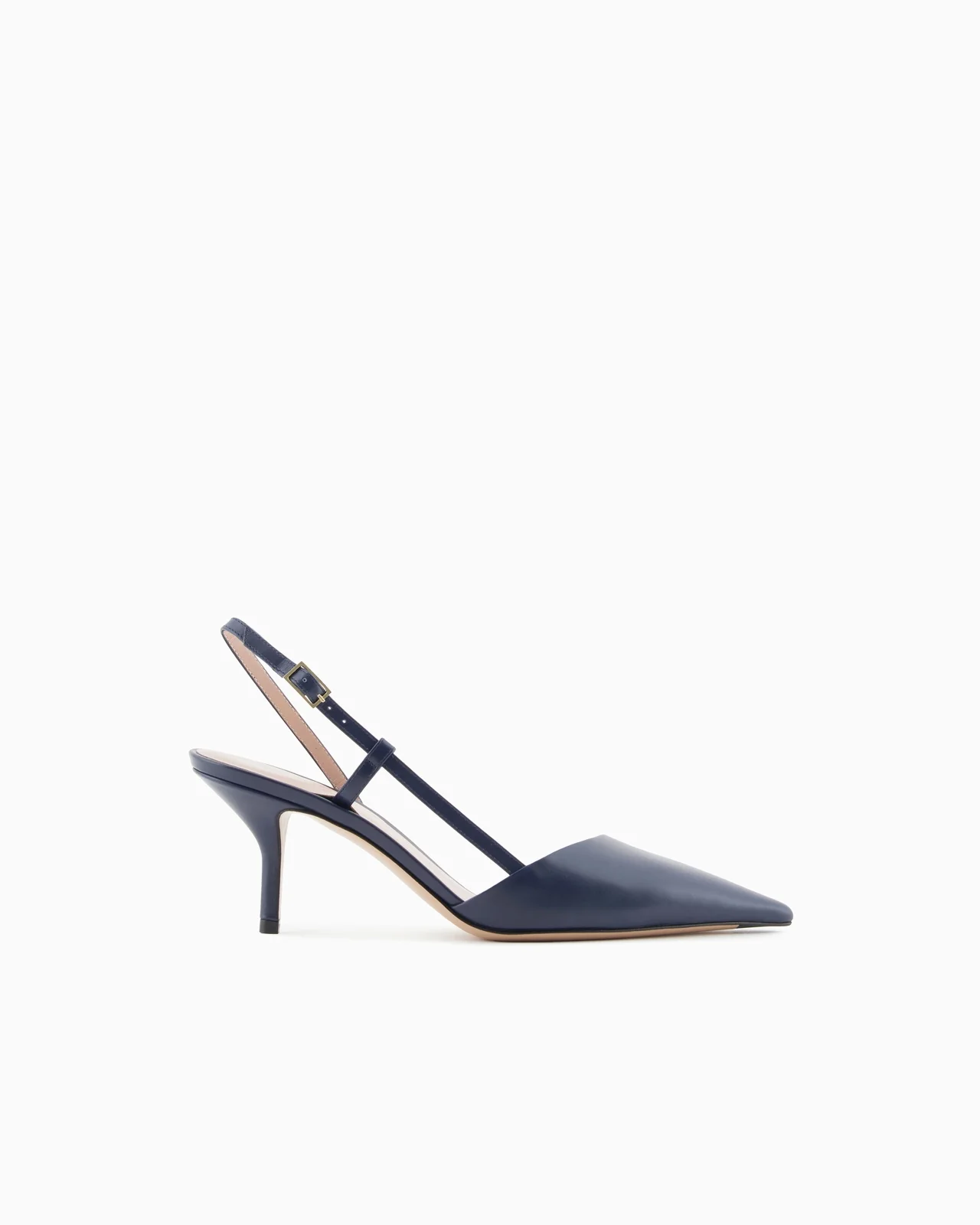 Leather slingbacks - 1