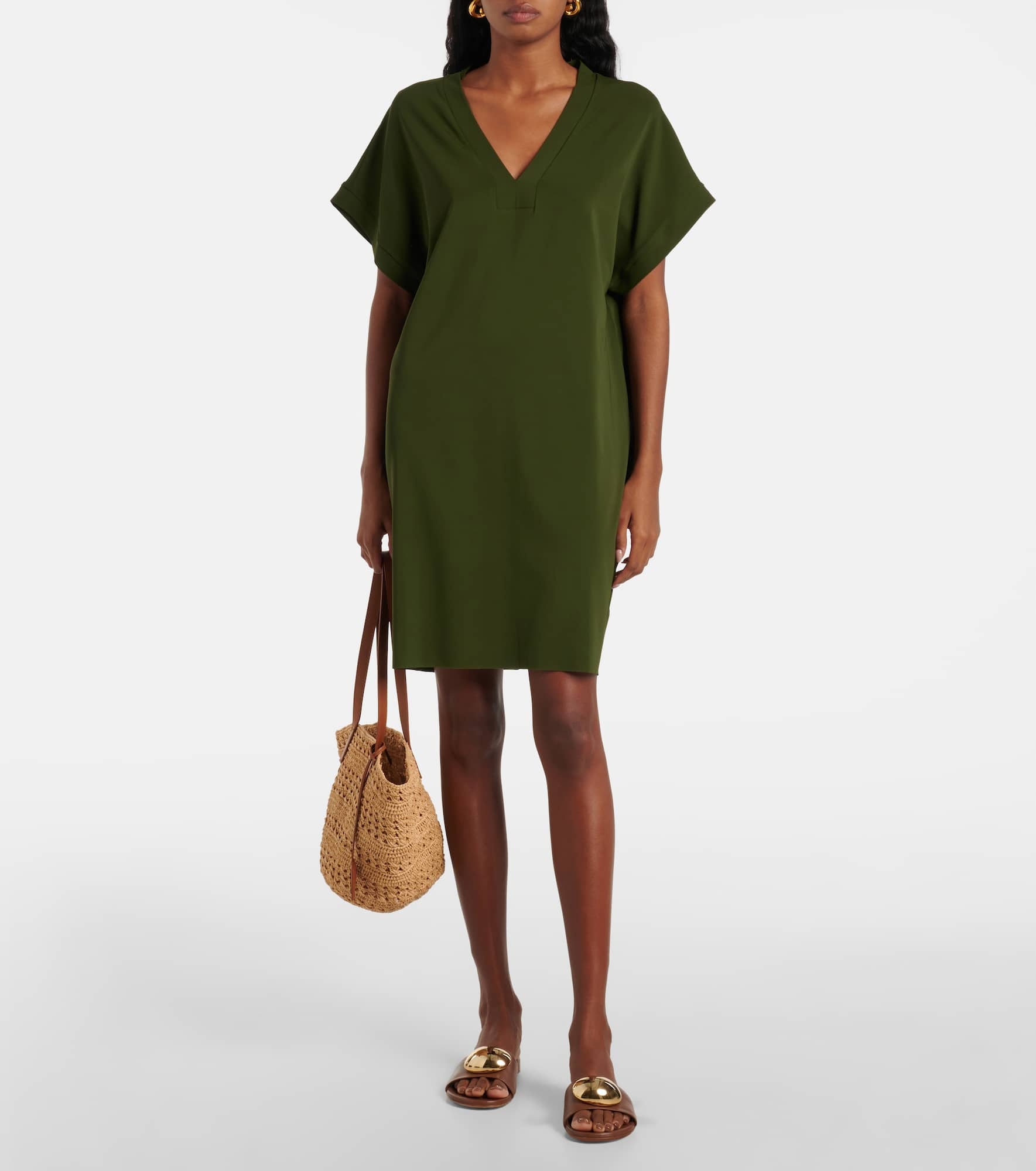 Tali crêpe jersey tunic - 2