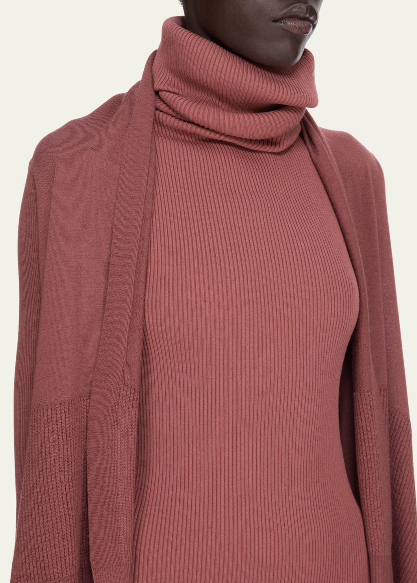 Wrap Asymmetric Cardigan - 5