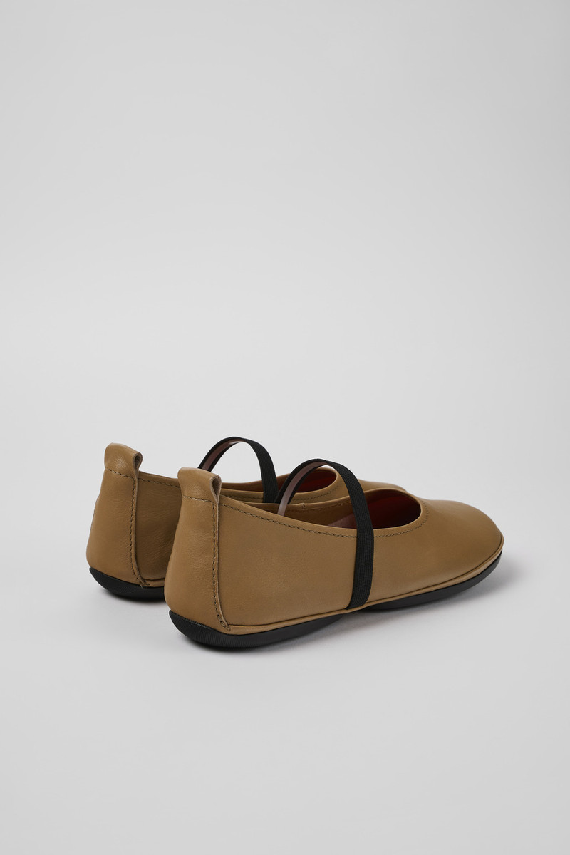 CAMPERLAB Brown Leather Mary Jane for Women outlook