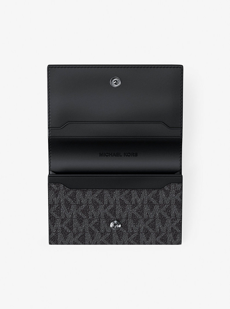 MICHAEL KORS Hudson Signature Logo Card Case outlook