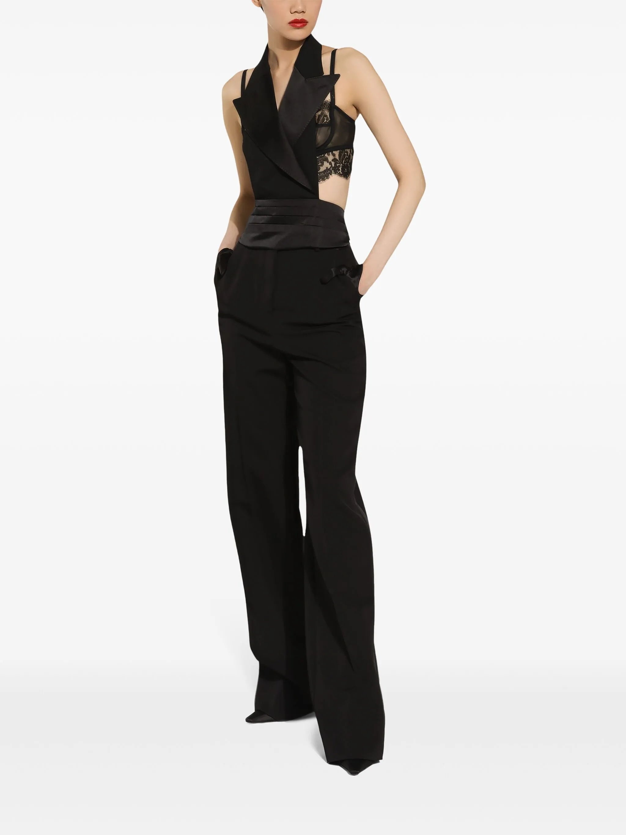 Tailored Gabardine Trousers - 4