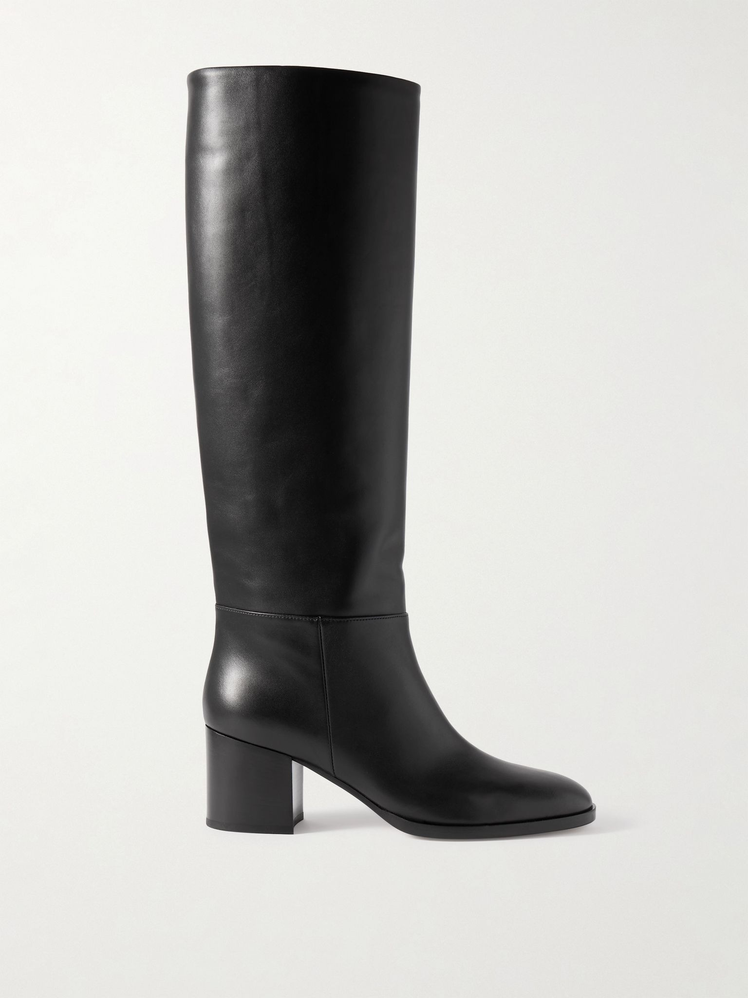 Santiago 60 leather knee boots Black - 1