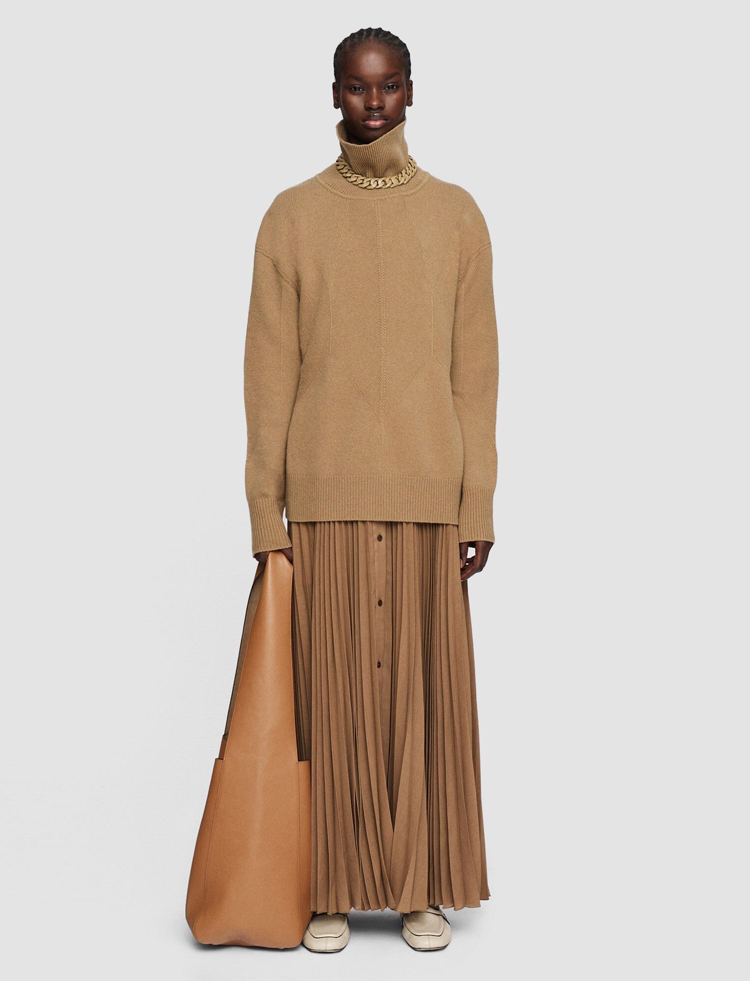 Soft Wool High Neck Jumper - 2