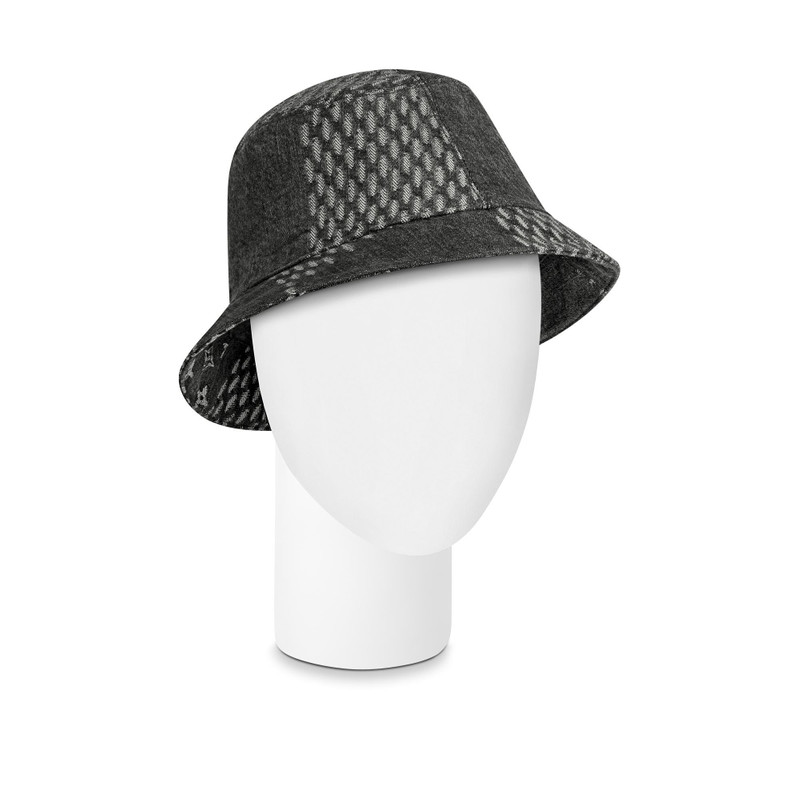 DAMIER GIANT WAVE MONOGRAM SUN HAT 3