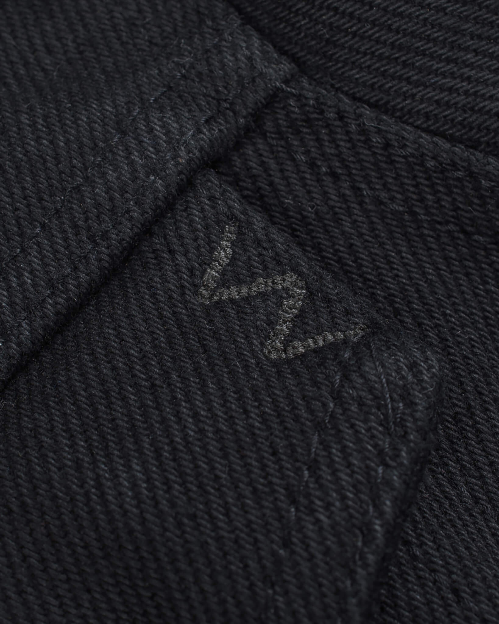 IH-9526PJ 21oz Non-Fade Denim Modified Type III Jacket - Superblack - 10