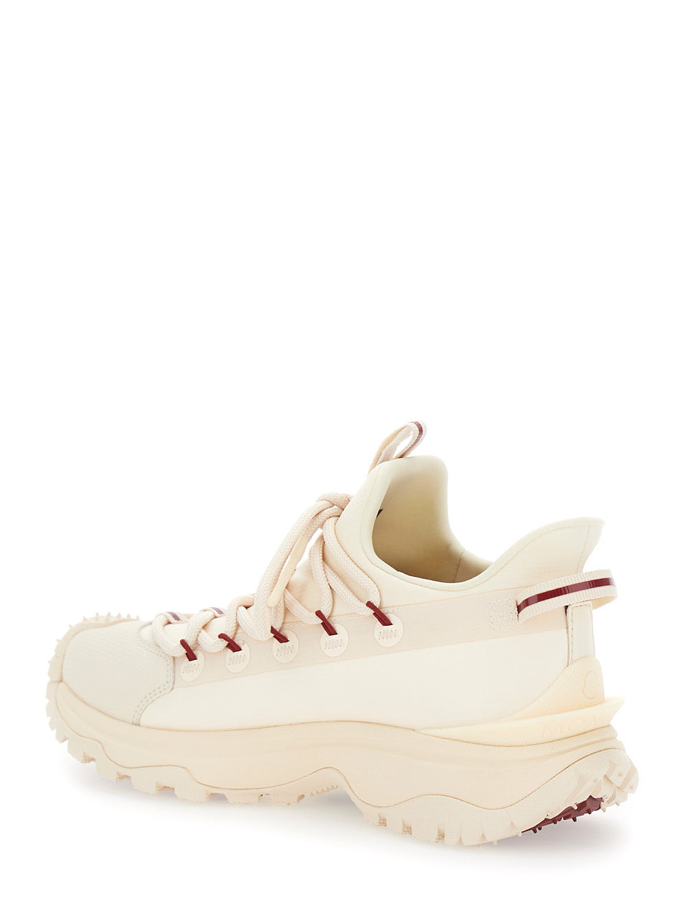 Moncler Women 'Trailgrip Lite2' Beige Low Top Sneakers With Logo In Tech Fabrics Mix Woman - 3