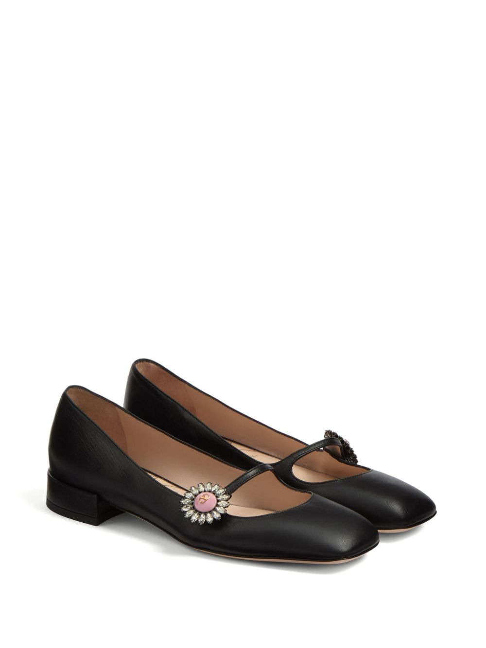 Valentino Garavani Daisy mary jane pumps - 4