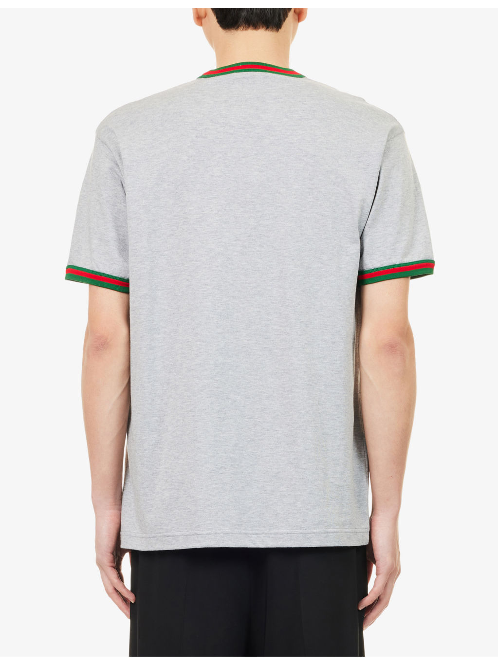 Embroidered-Logo Short-Sleeve Cotton T-Shirt - 4
