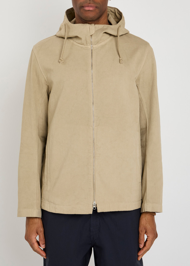 LABO.ART Labo.art Hooded Cotton Jacket outlook