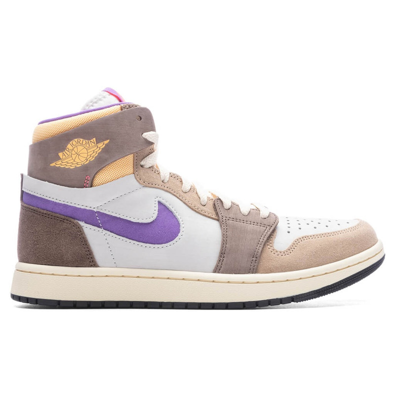 AIR JORDAN 1 ZOOM COMFORT 2 - PALOMINO/MELON TINT/WILD BERRY - 1