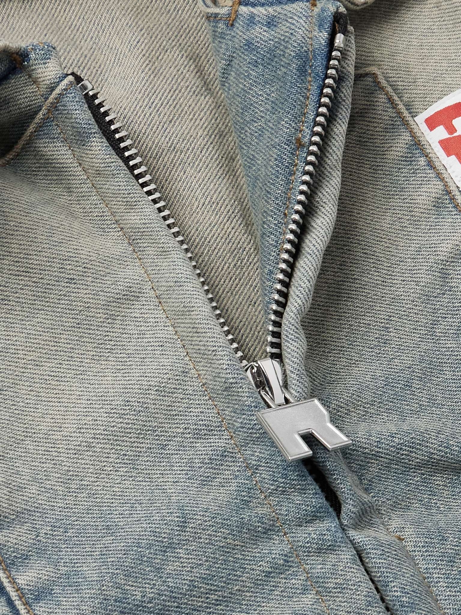 Fathers Garden Logo-Appliquéd Denim Jacket - 5