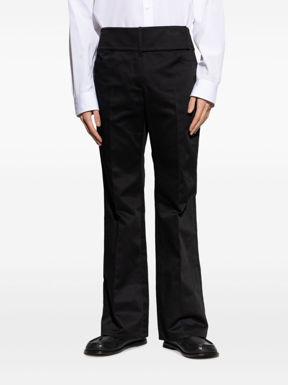 straight-leg trousers - 3