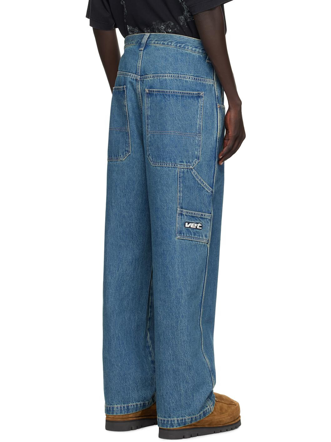 Blue Hip-Hop Jeans - 3