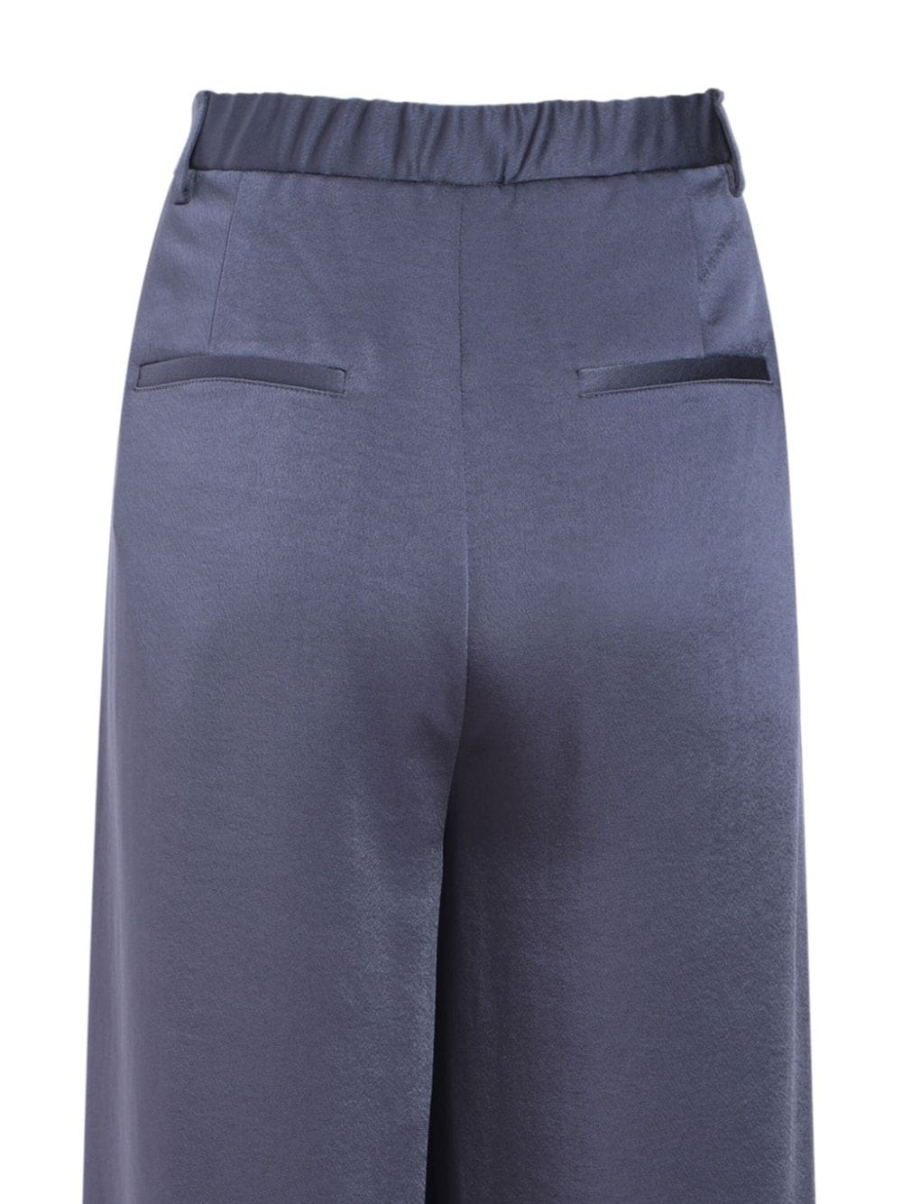 mid-rise satin trousers - 5