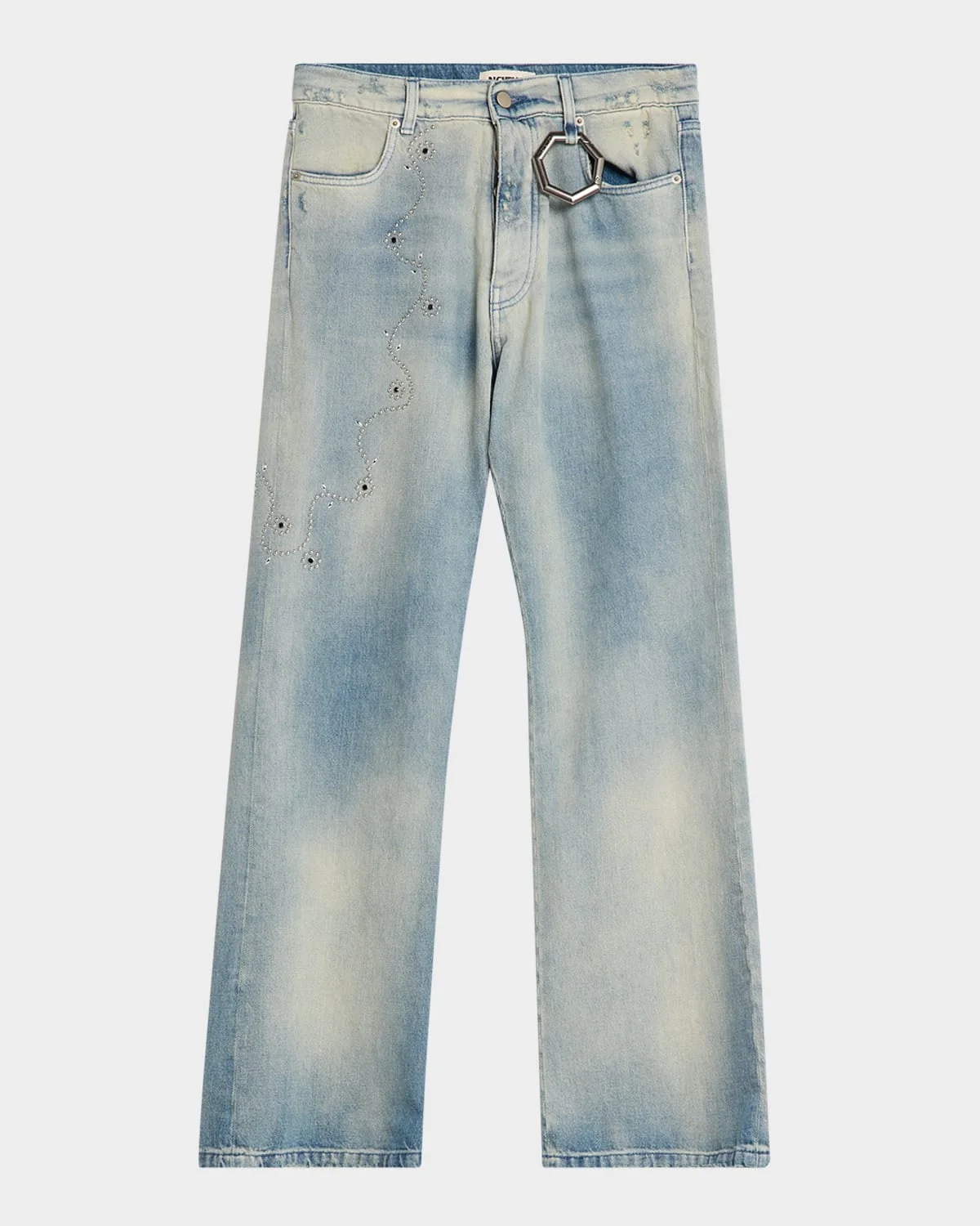 Men's Studio Embellished Bootcut Jeans - 1